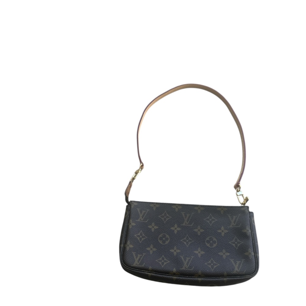 Louis Vuitton Classic Brown Monogram Pouch/Shoulder Bag - Picture 3 of 12